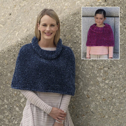 Capes in Sirdar Plushtweed - 7875- Downloadable PDF