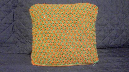 Moroccan tile stitch cushion cover