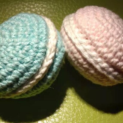 Tasty Macaron using Paintbox Cotton DK