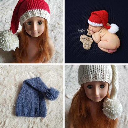 Santa Hat - knitting pattern