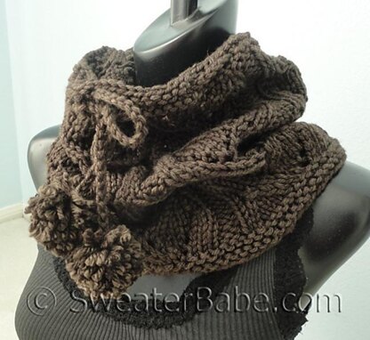 #142 Drawstring Lace Cowl