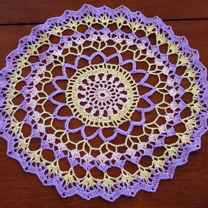 Joy of Spring Doily