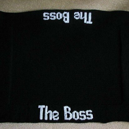 Pet Blanket - The Boss