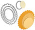 Sizzix Framelits Dies 4/Pkg - Scallop Ovals