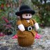 Bonfire Night Guy Fawkes Doll Knitting Pattern - Toy Knitting Pattern