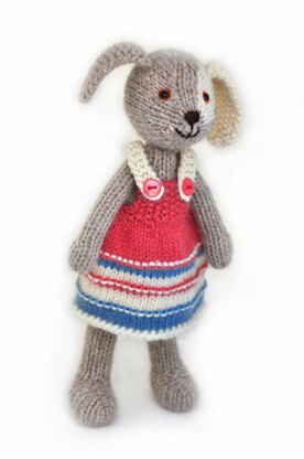 Knitted Puppy Dog Sophie