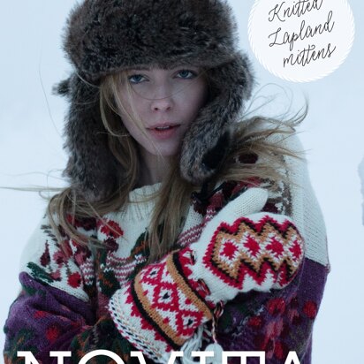 Knitted Lapland Mittens in Novita 7 Veljestä and Nordic Wool - Downloadable PDF - knitting pattern