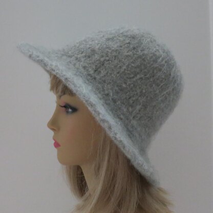 Felt Hat Flat Brim