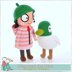 Sarah, Duck, Holly, Ben, Gaston, Flop, Woolly Spider 18 Amigurumi E-book Crochet Patterns