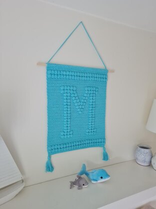 Letter M Wallhanging