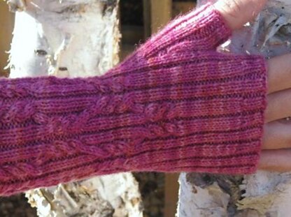 Vertigo Fingerless Gloves