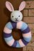 Bunny Easter and Christmas Wreath Knitting Pattern