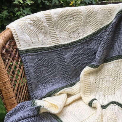 Snugly Sheep Baby Blanket