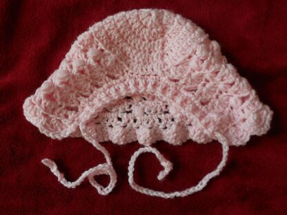 Fairy Lace Baby Bonnet
