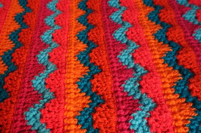 Shelby Baby Blanket UK Crochet terms