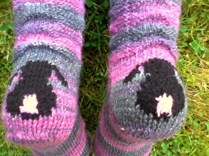 Awoos Mums Bunny Surprise 4ply Socks