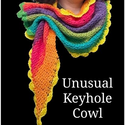 Unusual Keyhole Scarf Cowl