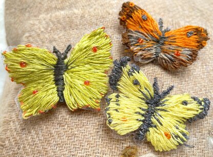 Rowandean 3D Butterflies Set no. 4 Embroidery Kit