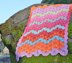 Rising Sun Crochet Blanket