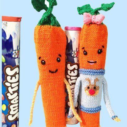 Kevin & Katy the Carrot, Smartie tube holder / toy