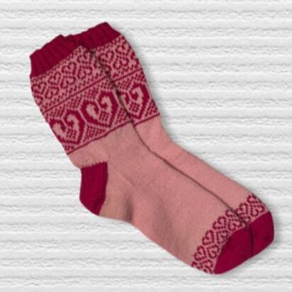 Queen of Hearts Socks