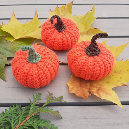 Pumpkin decor with beads