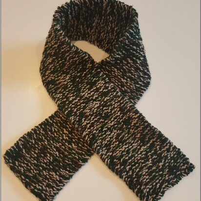 Child's Camouflage Scarf