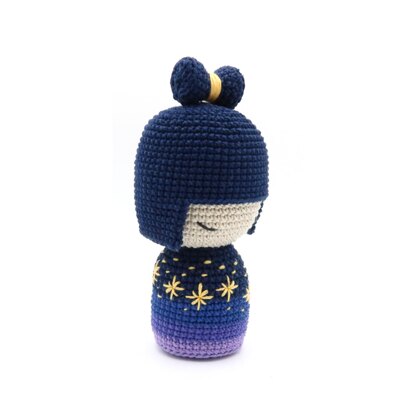 Night Kokeshi Doll