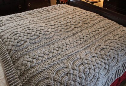 Large Irish Lullaby Blanket