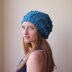 Spiral slouchy hat