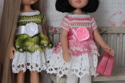 12-inch Dolls Dress Crochet Pattern