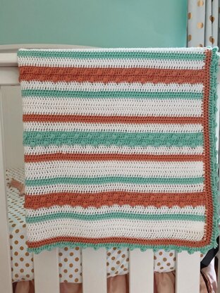 The Candy Clouds Baby Blanket