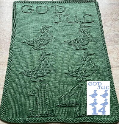 Nr. 418 Christmas Goose God Jul