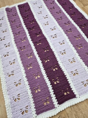 Butterfly Mile A Minute Blanket.