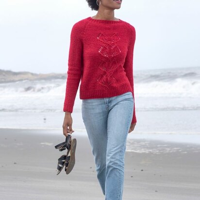 Gallikos Pullover in Berroco Vibe - 402-2 - Downloadable PDF