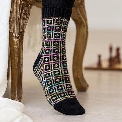 Diamonds and Mates - knitting pattern