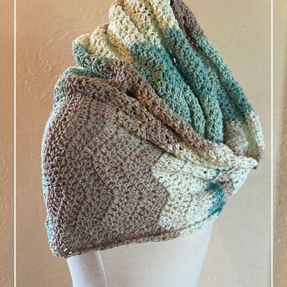 Easy Crochet Snood Infinity Scarf