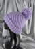 Superfast Swirl Bobble Beanie Hat