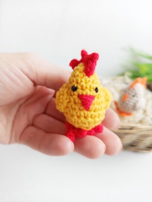 Mini Chicken crochet pattern