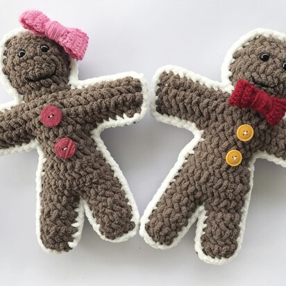 Gingerbread Amigurumi Ragdoll Style