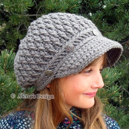 Pom-Pom Slouchy Hat