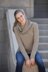 Herringbone Cowl Pullover