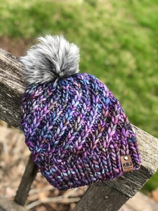 Knit Alpine Swirl Hat