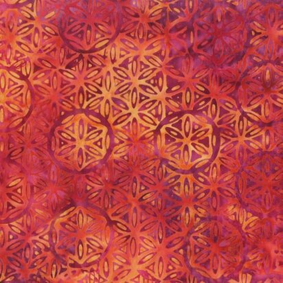 "Coral Bliss" von Anthology Fabrics - Medallions