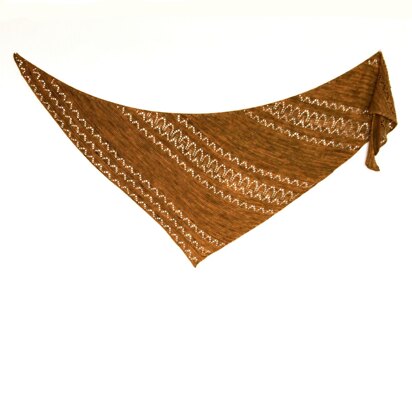 Banksia Shawl - knitting pattern