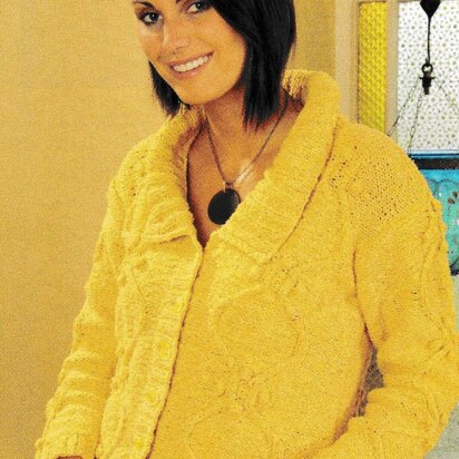 Cable and Bobble Cardigan