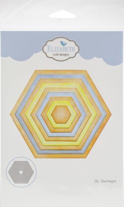 Elizabeth Craft Designs Elizabeth Craft Metal Die - Fitted Hexagons