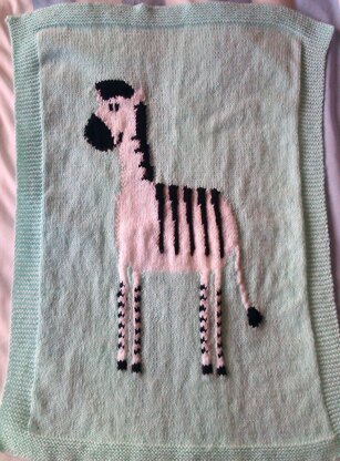 Zebra blanket