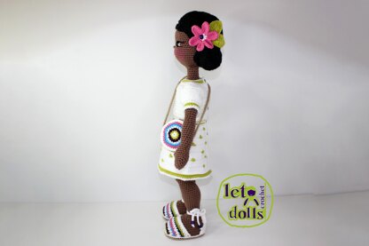 Rita, XLarge Crochet Doll Pattern