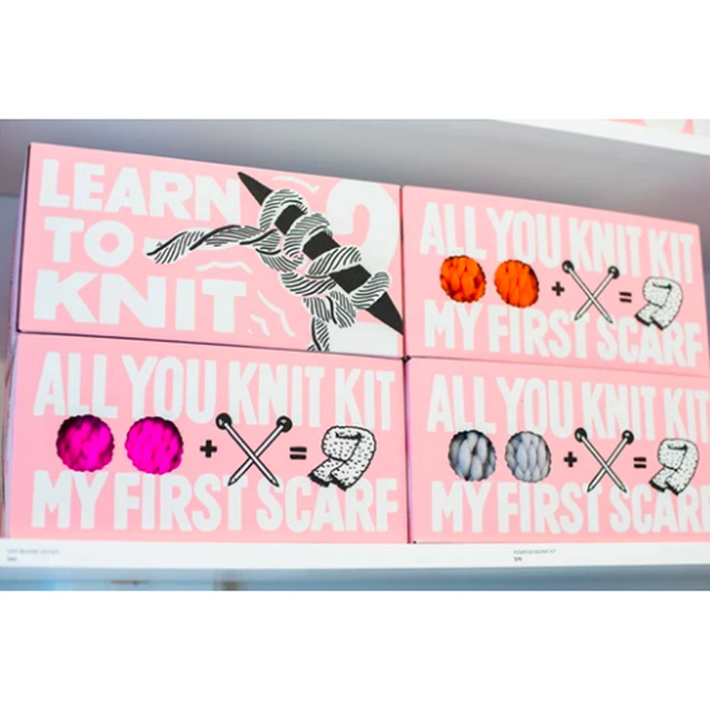 Loopy Mango All You Knit Kit - My First Scarf - view 5